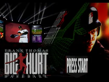 Frank Thomas Big Hurt Baseball (US) screen shot title